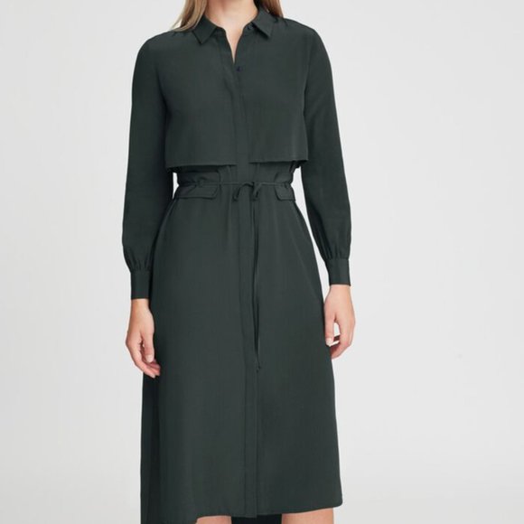 Cuyana Dresses & Skirts - NWT Cuyana 100% Sustainable Silk Hi-Low Dress